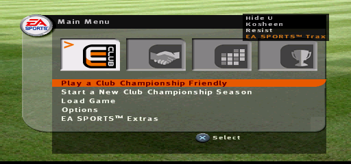 FIFA Soccer 2003 background