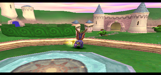 Spyro the Dragon background