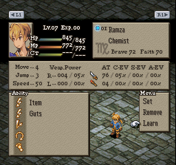 Final Fantasy Tactics background