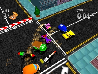 Dare Devil Derby 3D background