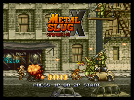 Metal Slug X (USA) background